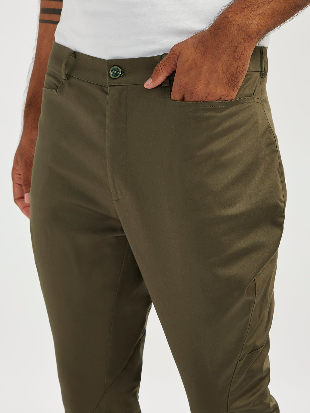 Men's Mehndi - Jodhpuri pants