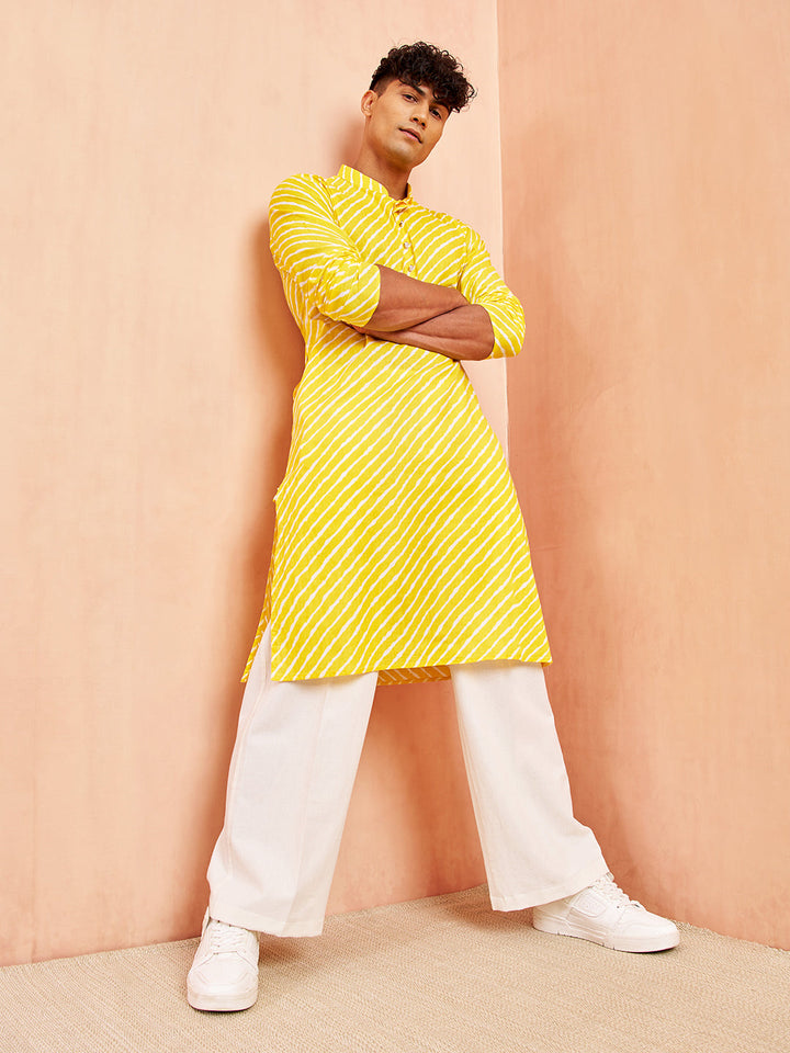 Men's White Cotton Pant