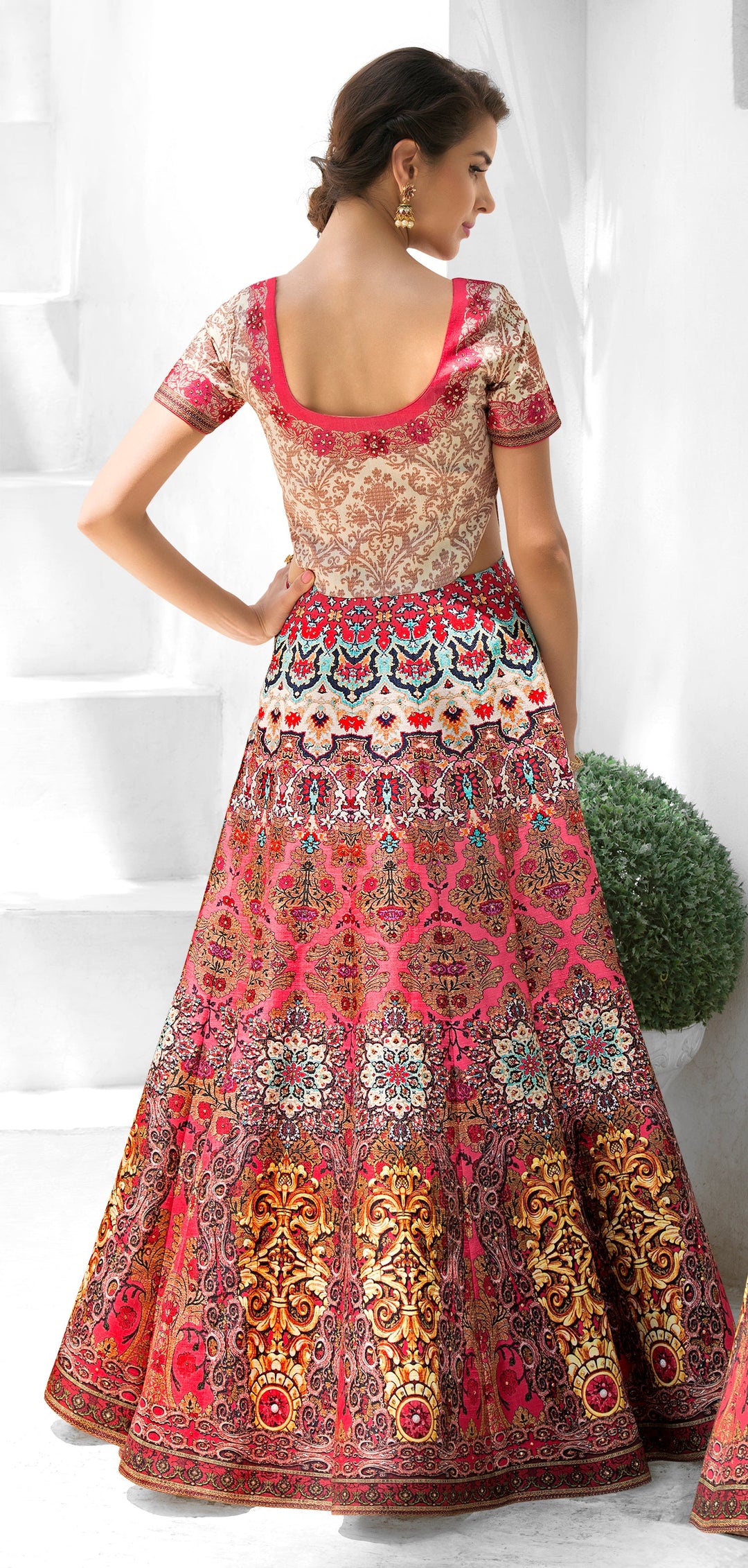 Sustainable Splendor: A Tussar Silk Gown with an Eco-Friendly Touch - qivii