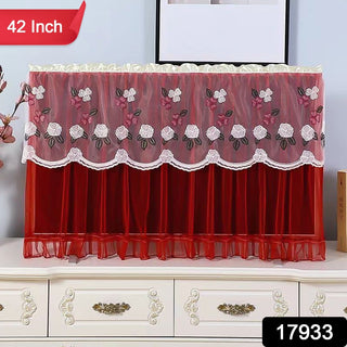 Dustproof TV Screen Protector – Cloth Cover for 42-Inch Indoor TV (Mix Color)