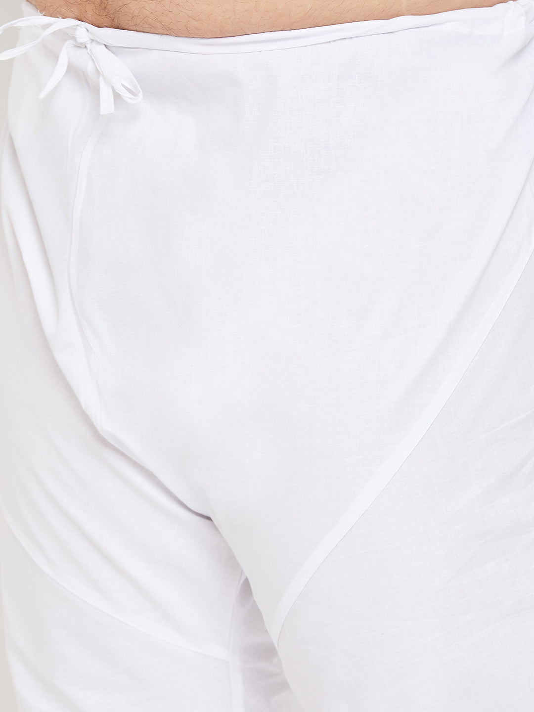 Men's Plus Size Mint Green Cotton Kurta And Pyjama Set