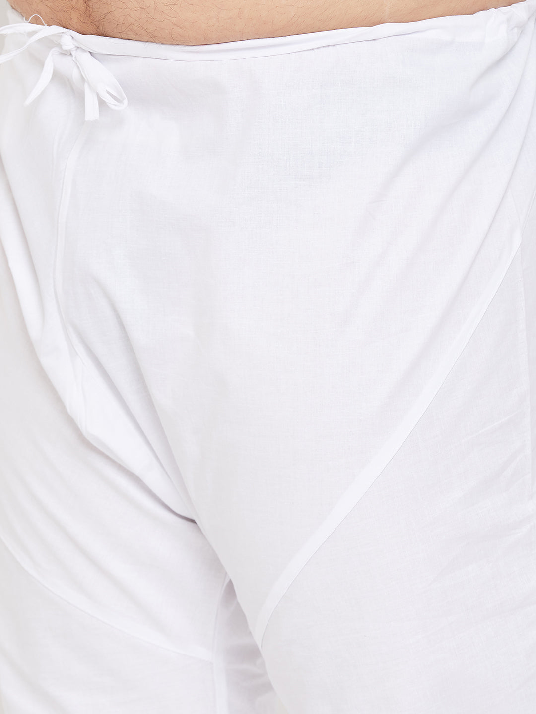 Men's Plus Size Pink Cotton Kurta And Pyjama Set