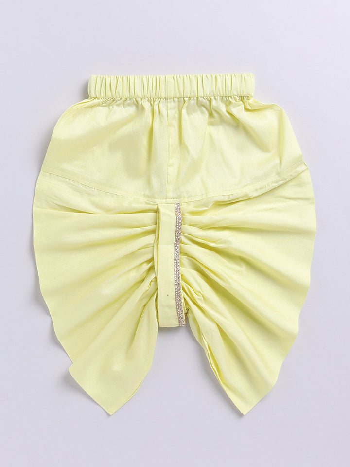 Vastramay Infant Boys Mint Green Silk Blend Ethnic Combo Set - qivii