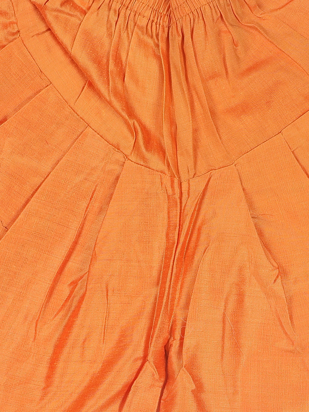 VASTRAMAY Boy's Green Embroidered Angrakha Mirror Work Kurta with Dhoti Pants - qivii