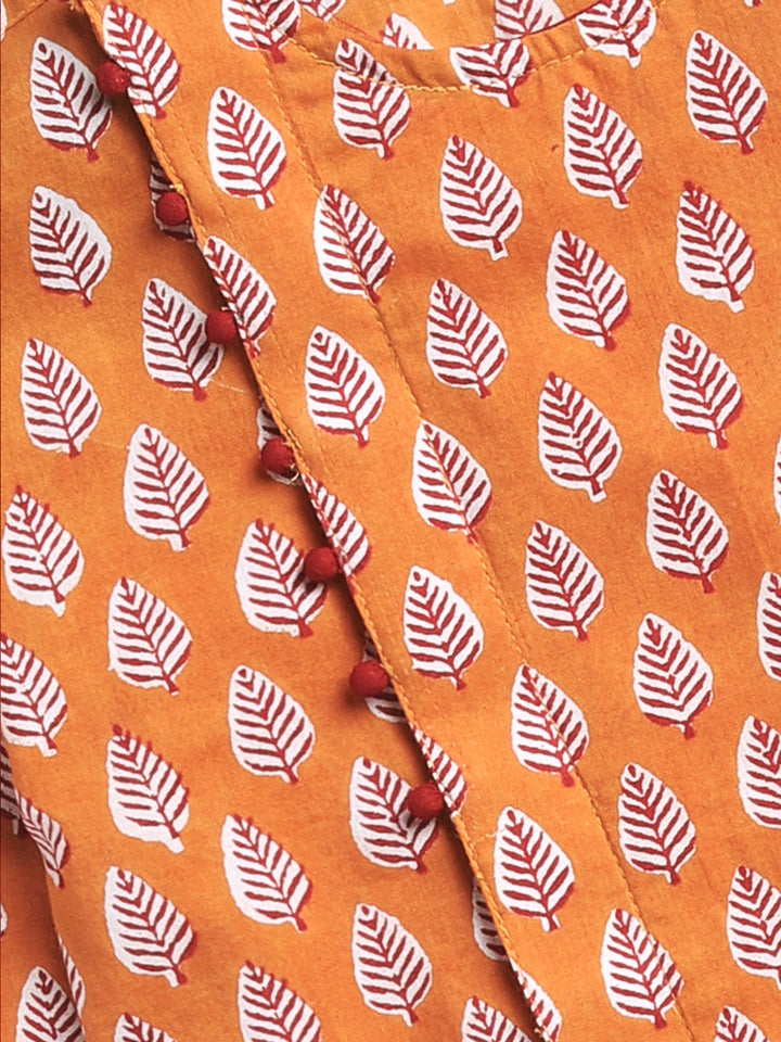 Vastramay Infant Boys Multicolor Cotton Kurta and Dhoti Set - qivii