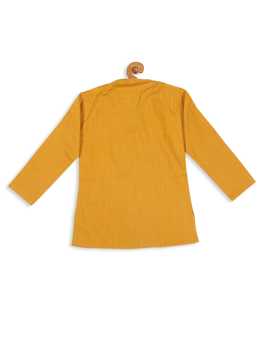 VASTRAMAY SISHU Boy's Mustard Kurta - qivii