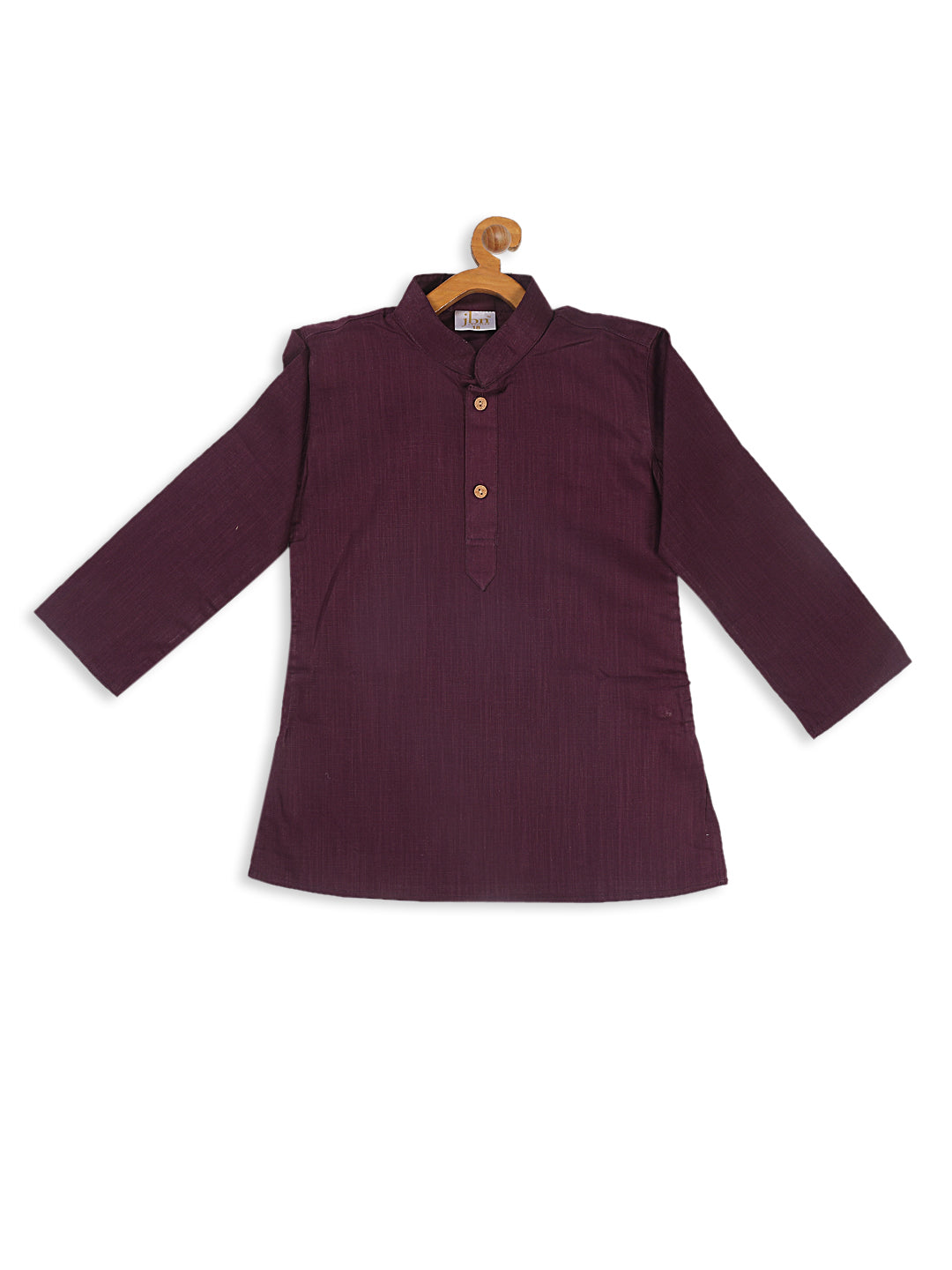 VASTRAMAY Boy's Purple Kurta - qivii