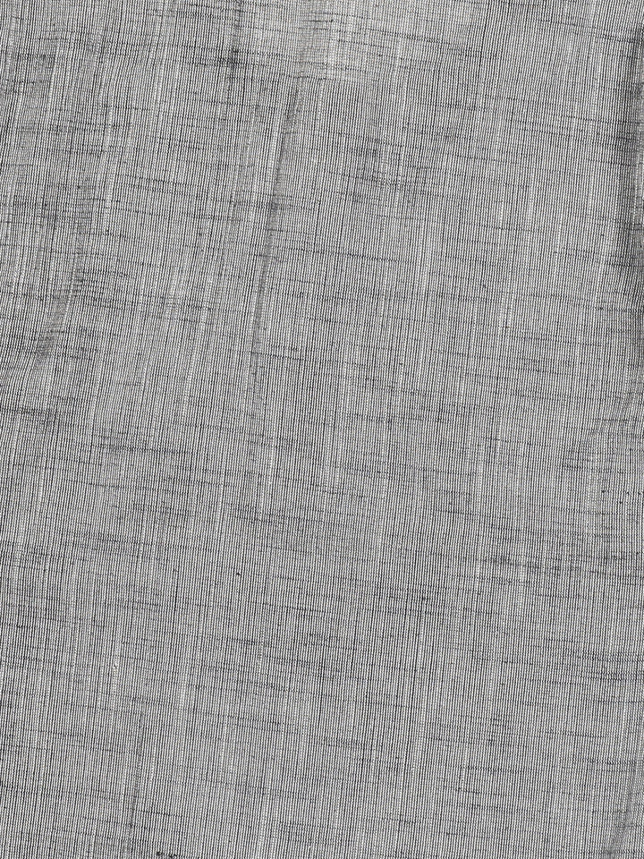 VASTRAMAY SISHU Boys' Grey Cotton Kurta and White Pyjama Set - qivii