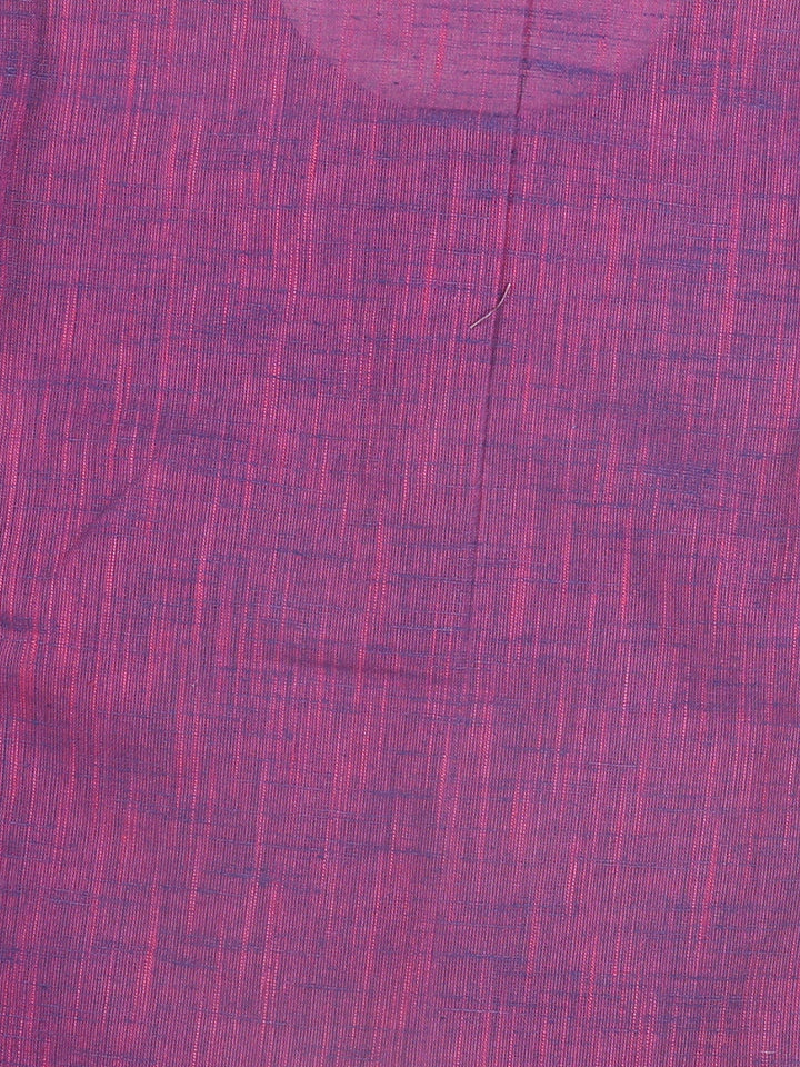 VASTRAMAY SISHU Boys' Purple Cotton Kurta and White Pyjama Set - qivii