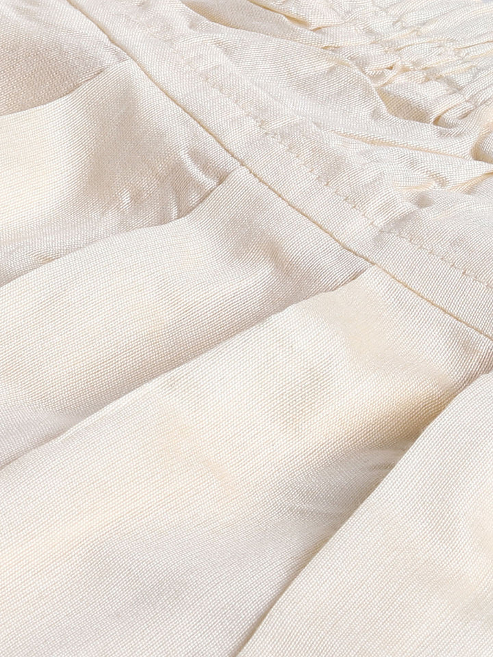 VASTRAMAY Boys' Yellow Bandhni Kurta And Patiala Set - qivii