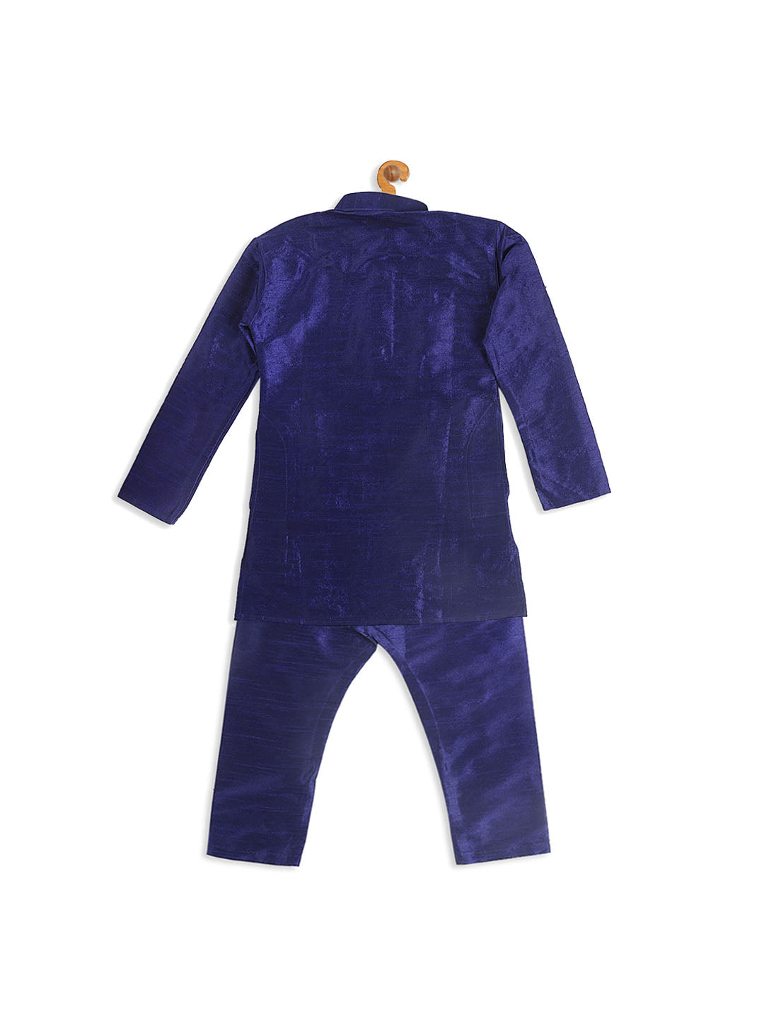 VASTRAMAY SISHU Boy's Blue Kurta With Pyjama Set - qivii
