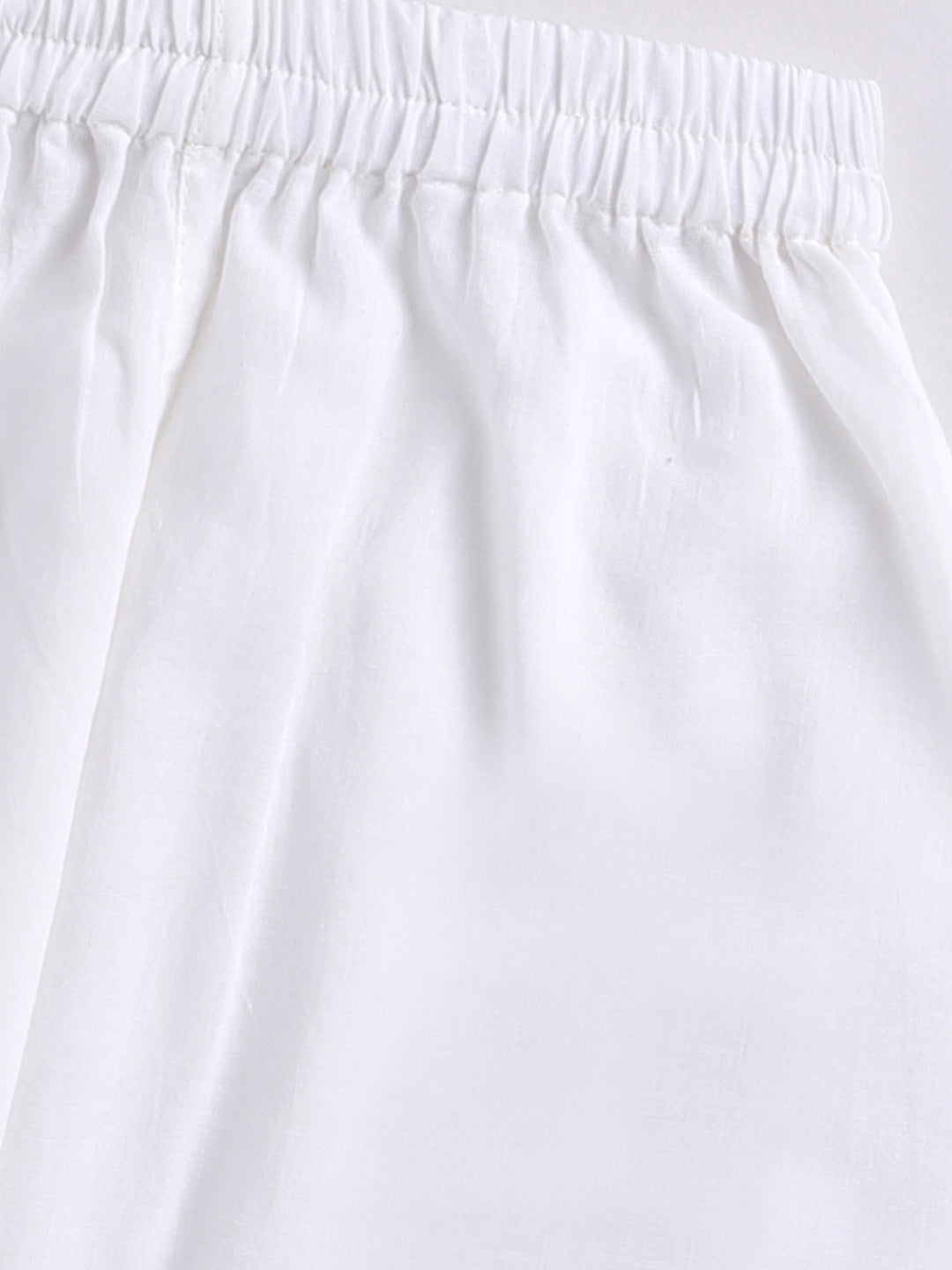 Vastramay Infant Boys Pink Cotton Blend Kurta Pyjama Set - qivii