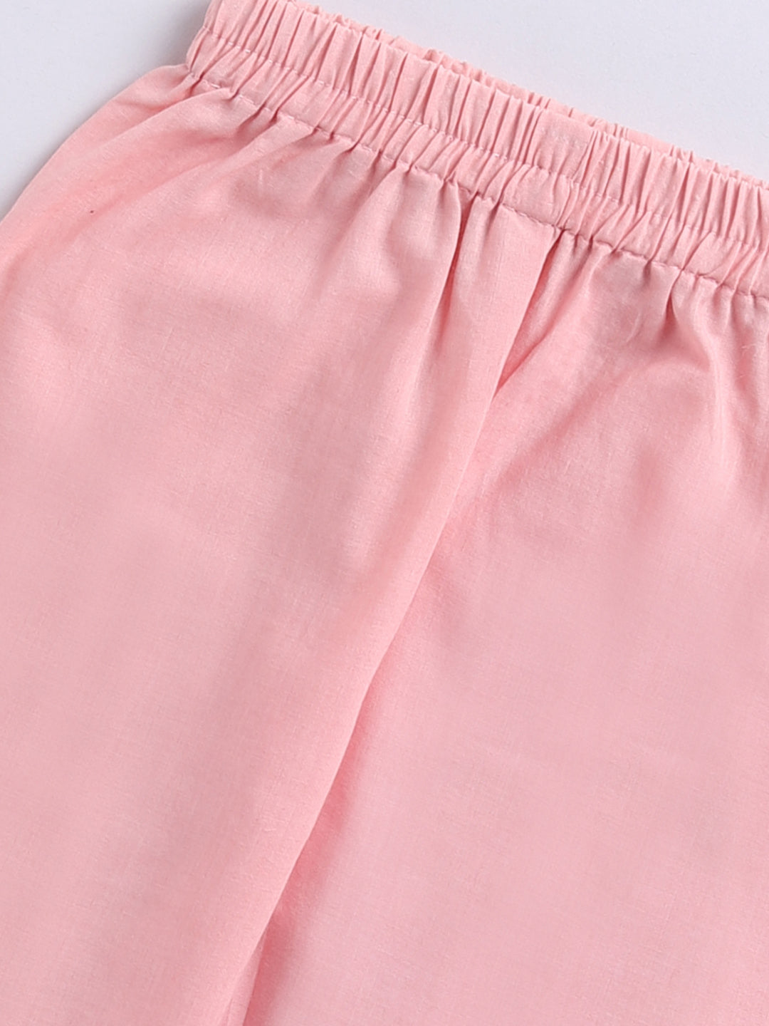 VASTRAMAY Girls' Pink Ethnic Combo Set - qivii