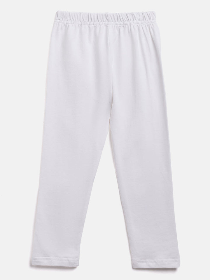 VASTRAMAY SISHU Girl's Black Chikankari Kurta Leggings Set - qivii