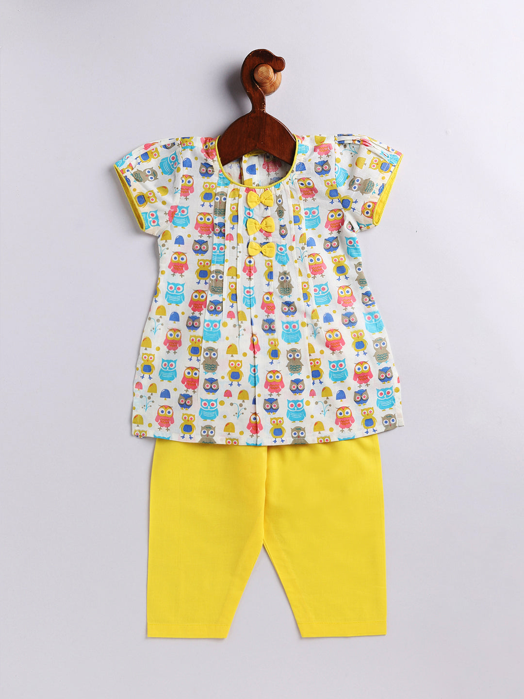 VASTRAMAY Girls' Multi Color Kurta Set - qivii