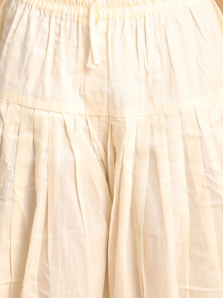 Men's Aqua Blue Mirror Indo Western Sherwani With Dhoti Set