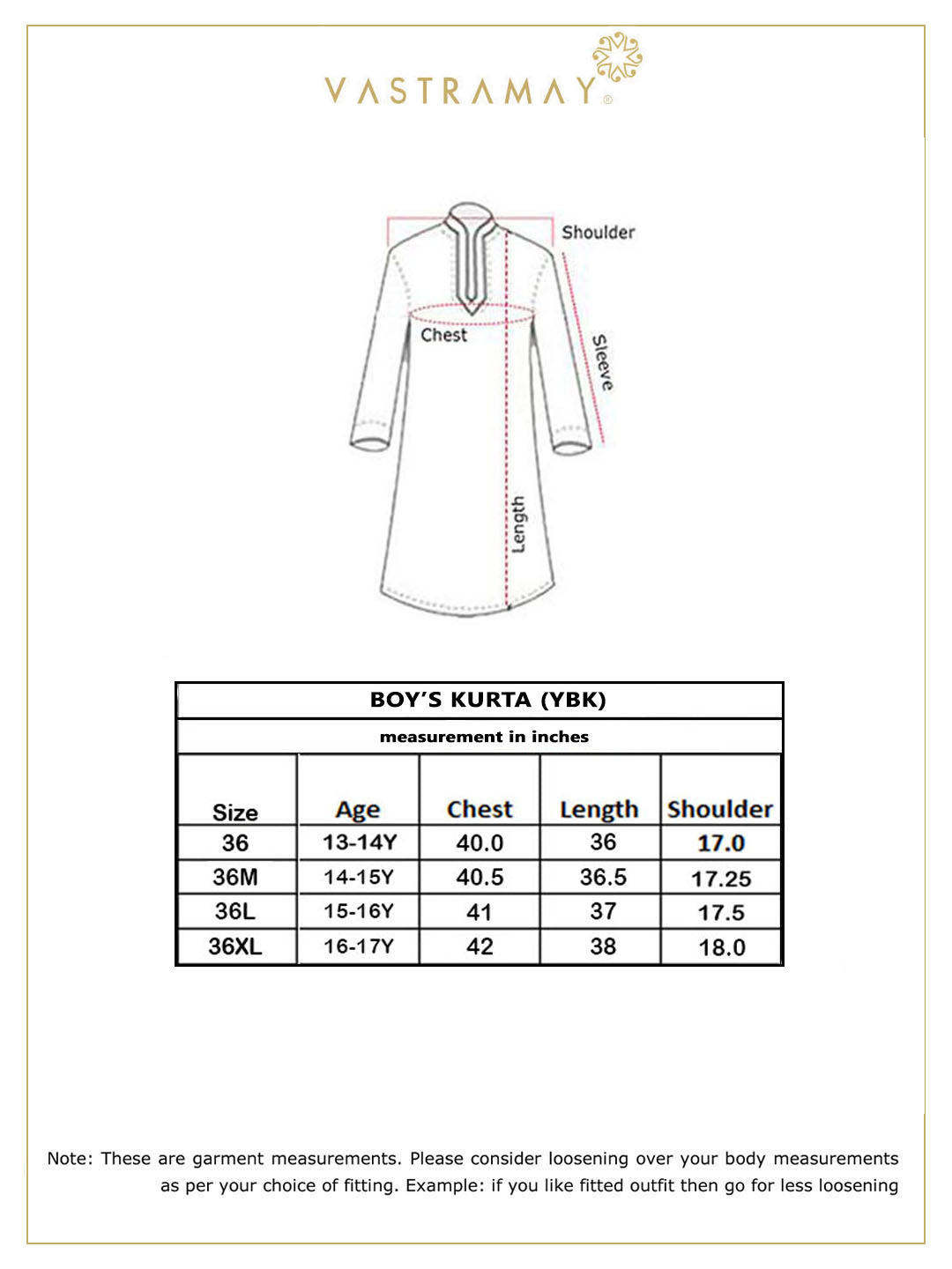 VASTRAMAY Boys Cream Solid Kurta - qivii