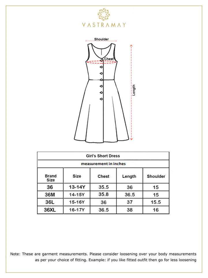 VASTRAMAY Girls Mustard Pure Cotton Chikankari kurta - qivii