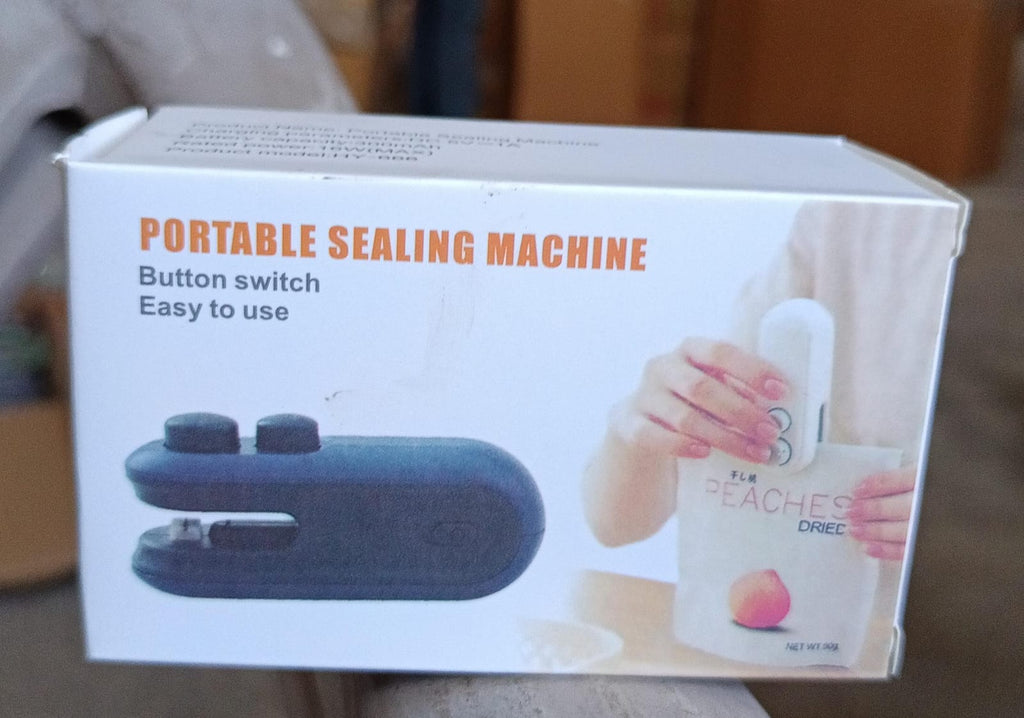 2-in-1 Mini Bag Sealer & Cutter – Portable USB Heat Sealer for Snacks