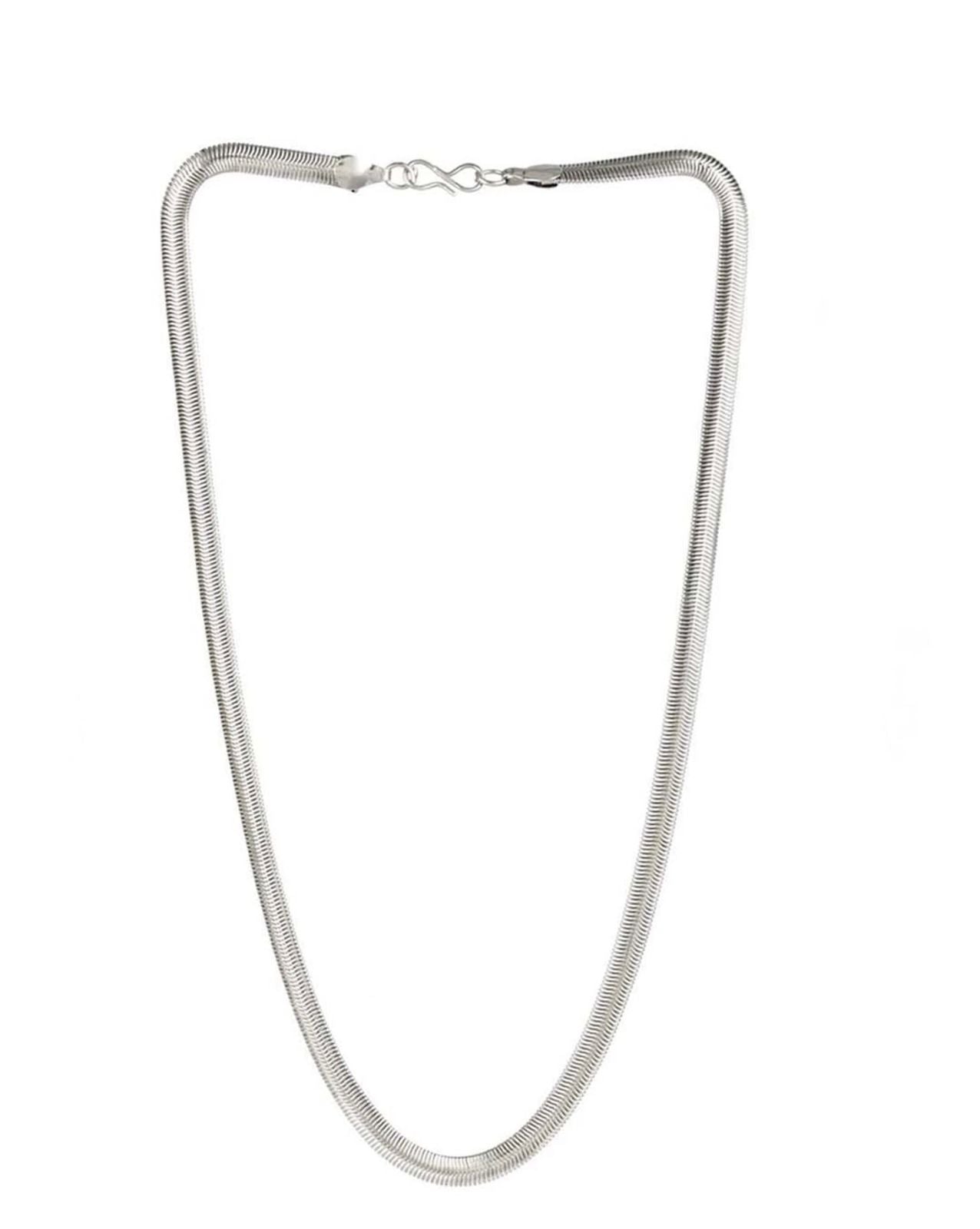 Silver Chain for Men & Boys – Stylish Fashion Accessory for Daily Wear & Gifts