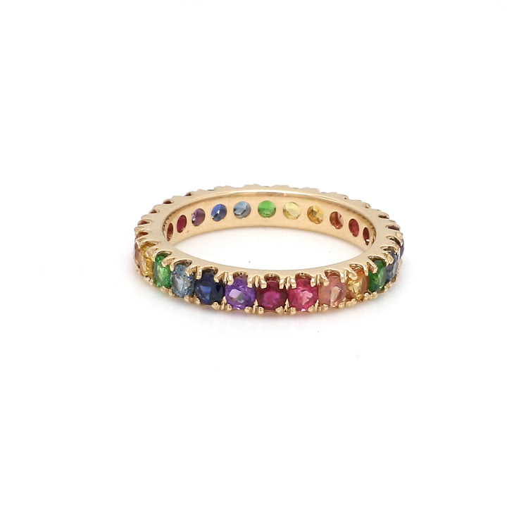Bangkok Rainbow Gemstone Ring - qivii