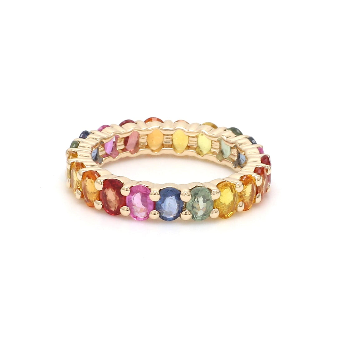 Las Vegas Rainbow Sapphire Ring - qivii