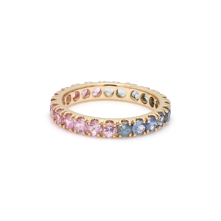 Osaka Pink Blue Ombre Ring - qivii