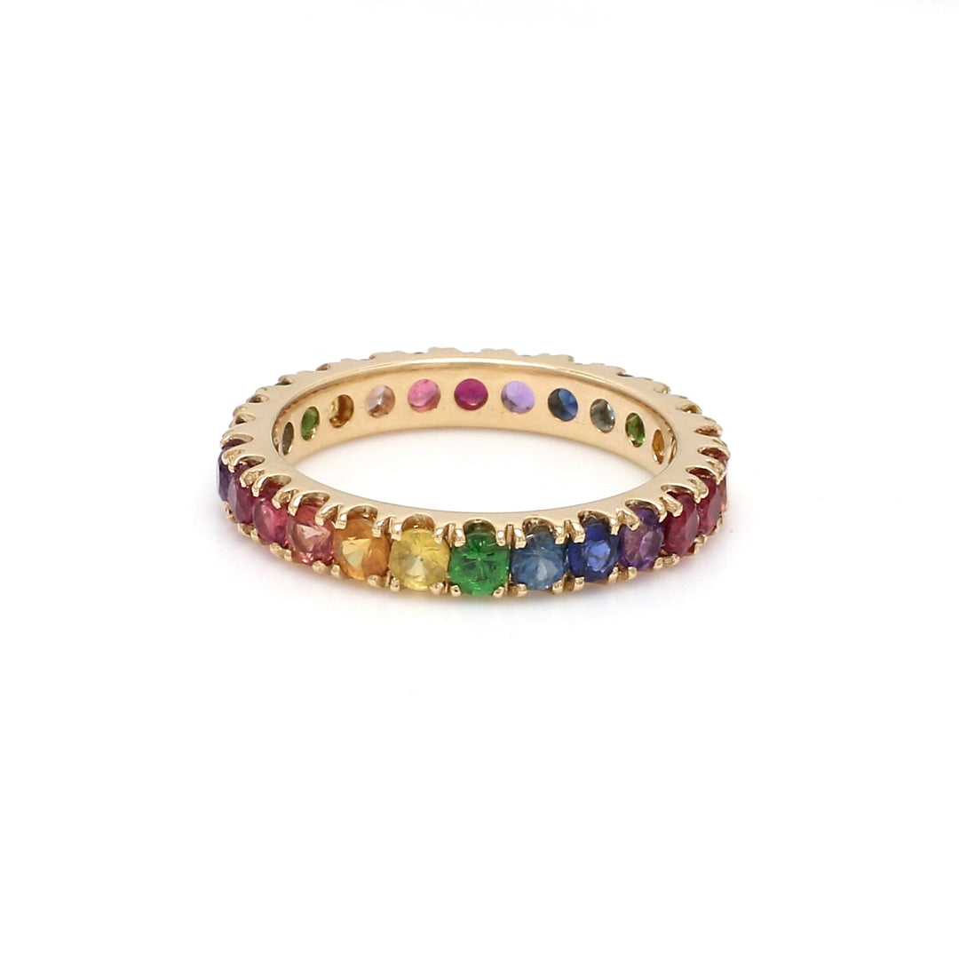 Bangkok Rainbow Gemstone Ring - qivii