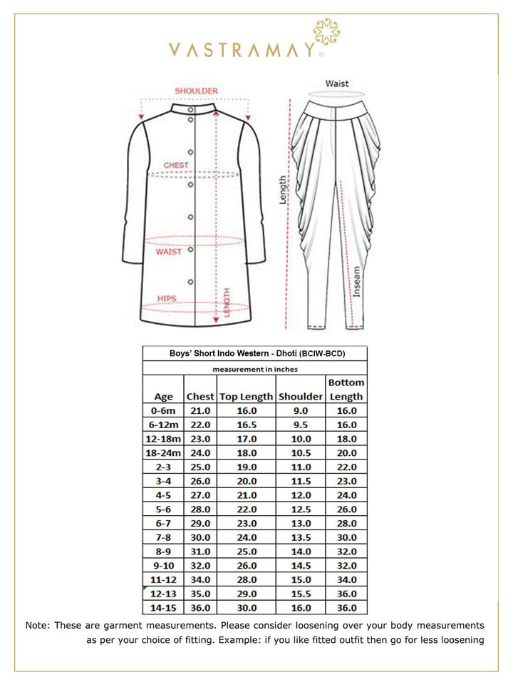 Vastramay Boys Pink Jute Silk Blend Sherwani Set - qivii