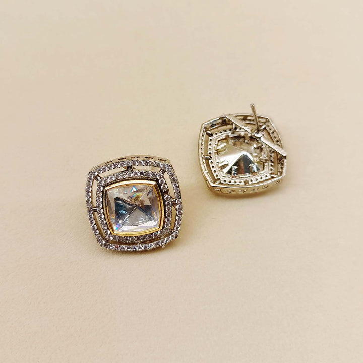 Jahnavi Diamond Polki Stone Gold And Silver Plated Kundan Tops for women