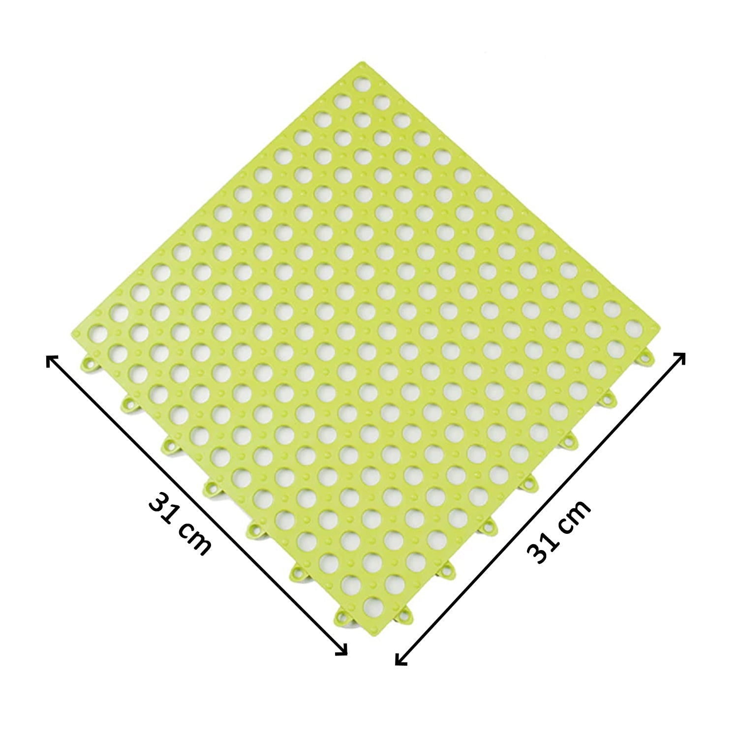 4010 Bath Anti Slip Mat Used While Bathing And Toilet Purposes To Avoid Slippery Floor Surfaces. (Pack Of 6)