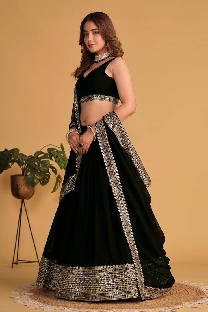 Indian party wear lehenga with Punjabi style