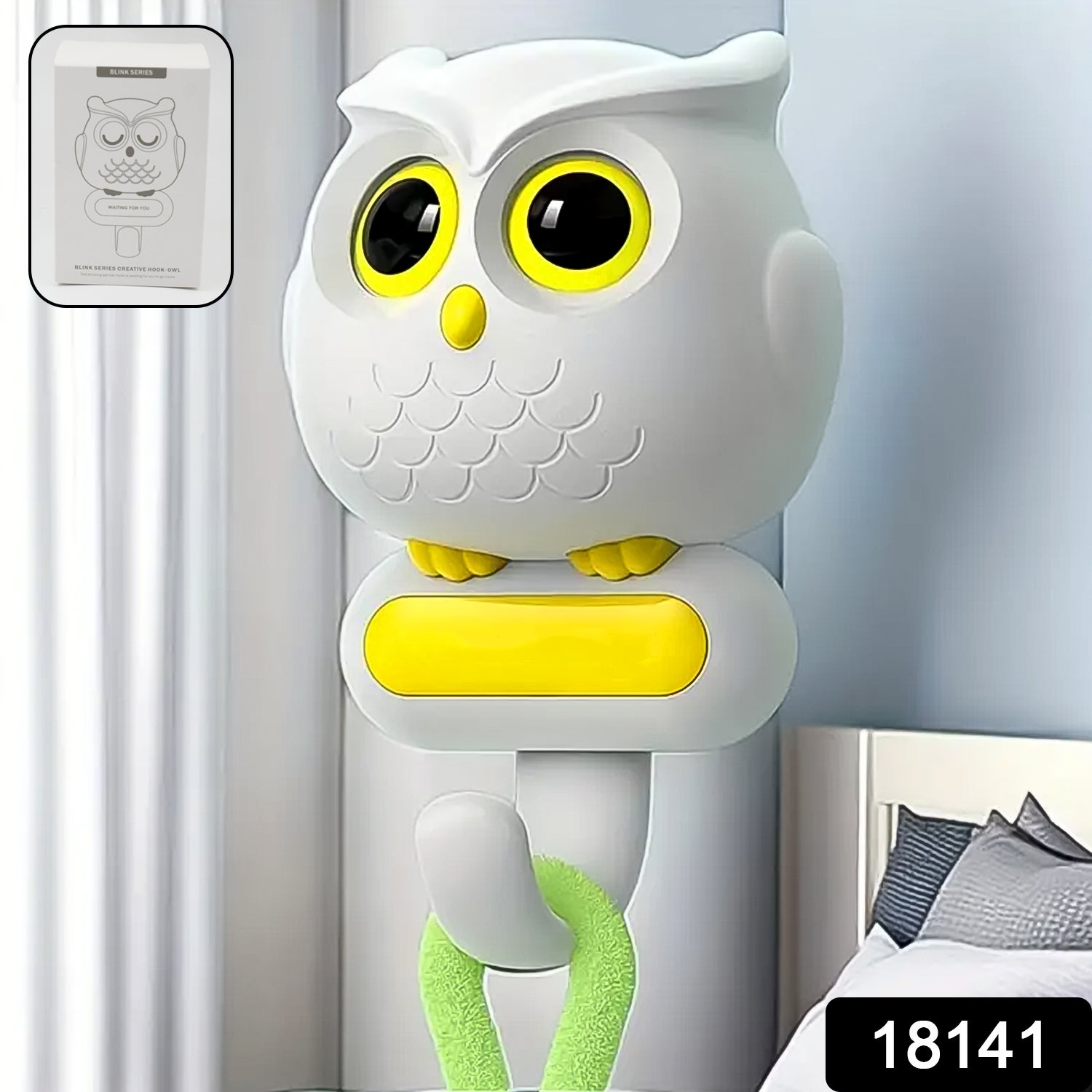 Self-Adhesive Wall Hook – Cute Bird Design for Wall Decoration (1 Pc)