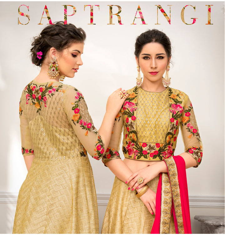 Vibrant Vista Lehenga - qivii