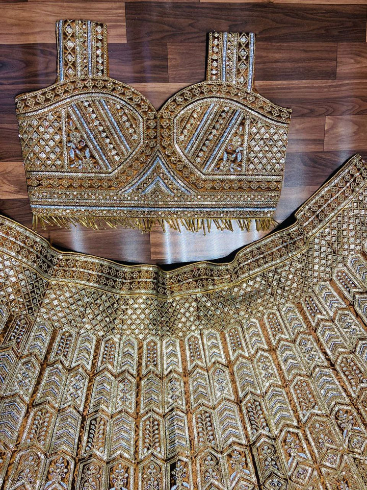 Brown Premiums Heavy Malai Silk Embellished With Beautiful Coding ,Zari And Sequins Work | Ready To Wear - qivii