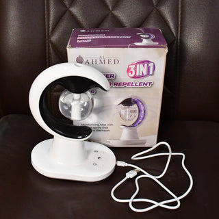 3-in-1 USB LED Lamp – Air Humidifier & Mosquito Killer (1 Pc)