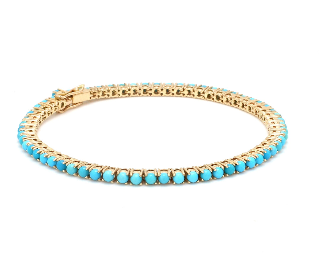Turquoise Round Bracelet - qivii