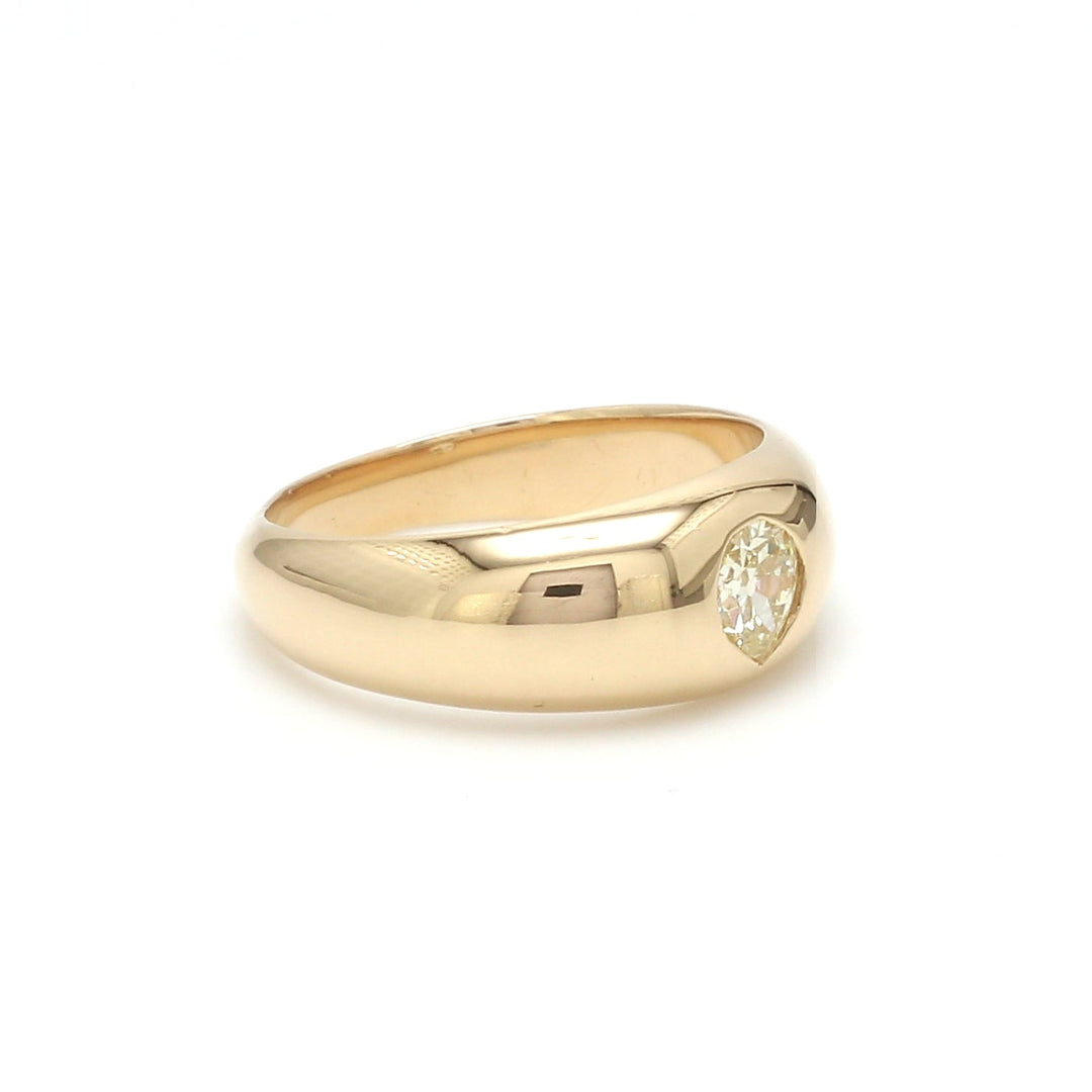 Old Mine Cut Ring - qivii