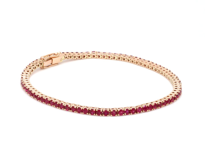 Ruby Round Bracelet - qivii