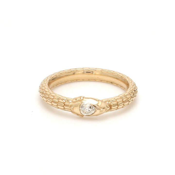 Diamond Snake ring - qivii