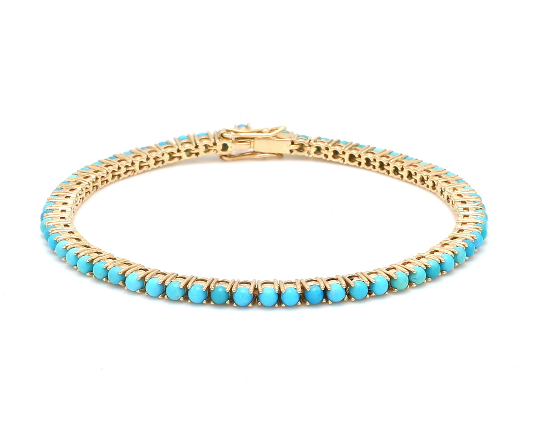 Turquoise Round Bracelet - qivii