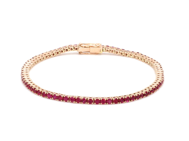 Ruby Round Bracelet - qivii