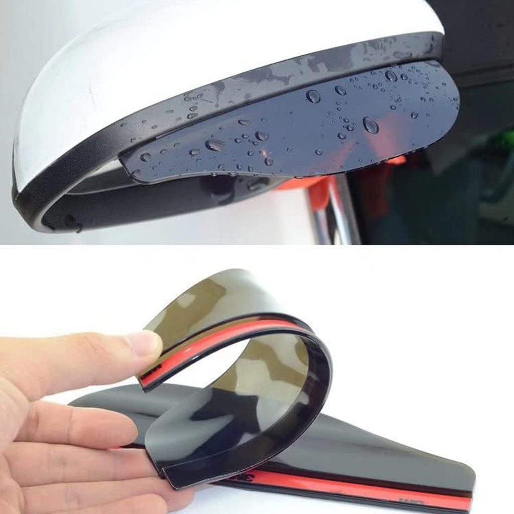 Car Mirror Rain Guards (2 Pcs Set) – Rearview Mirror Covers for Rain Protection