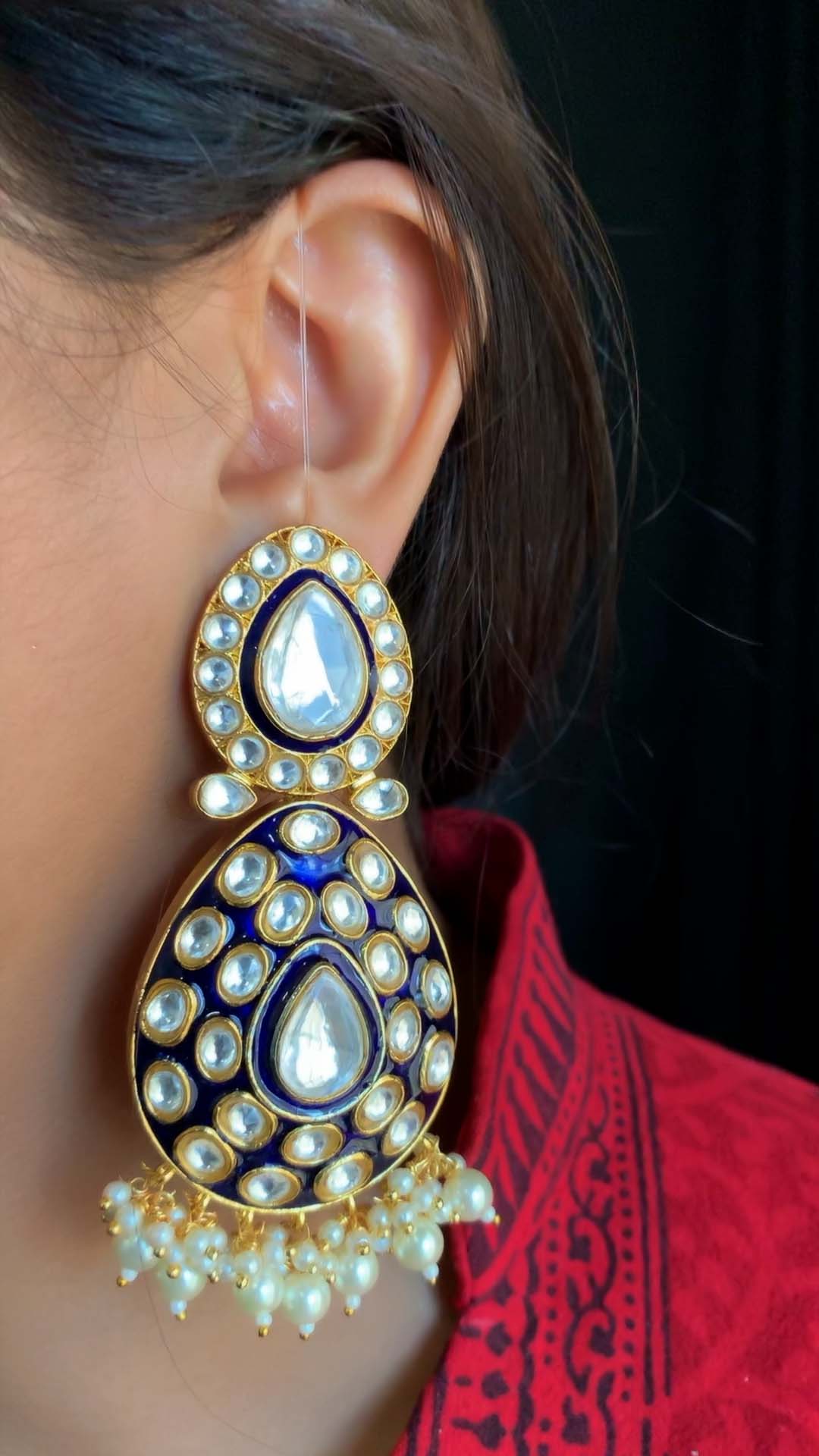 Vidhi Pack of 3 Transparent Kaan Chain (Pair) - qivii